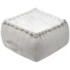 Pouf Coussin De Sol En Coton 40 X 40 X 25 Cm - Butine