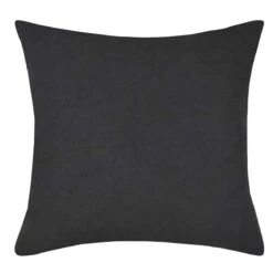 Housse De Coussin Macaco Blanc Et Ardoise 40 X 40 Cm