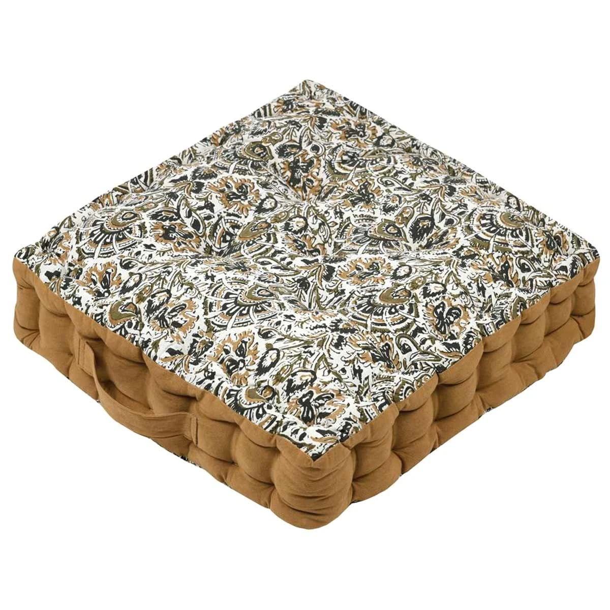 Coussin De Sol En Coton 40 X 40 X 8 Cm - Soleia Persan – Image 3