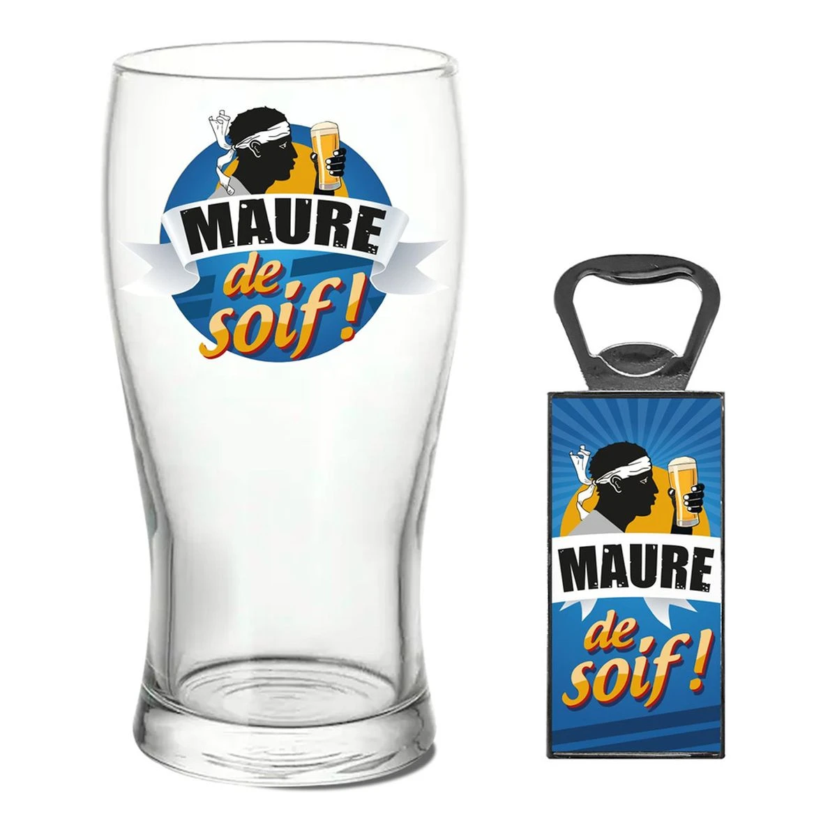 Verre à Bière Et Décapsuleur - Corse - Maure De Soif – Image 3