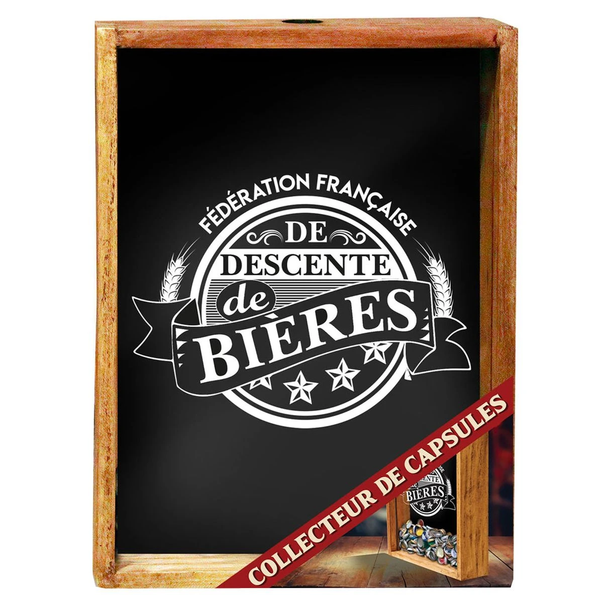 Boîte à Capsules De Bière En Bois – Image 2