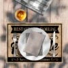 Set De Table Restaurant Familial La Fringale - En Toile De Jute