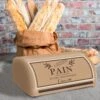Boite à Pain En Métal Épicerie Traditionnelle