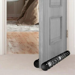 Double Coussin De Porte Bienvenue