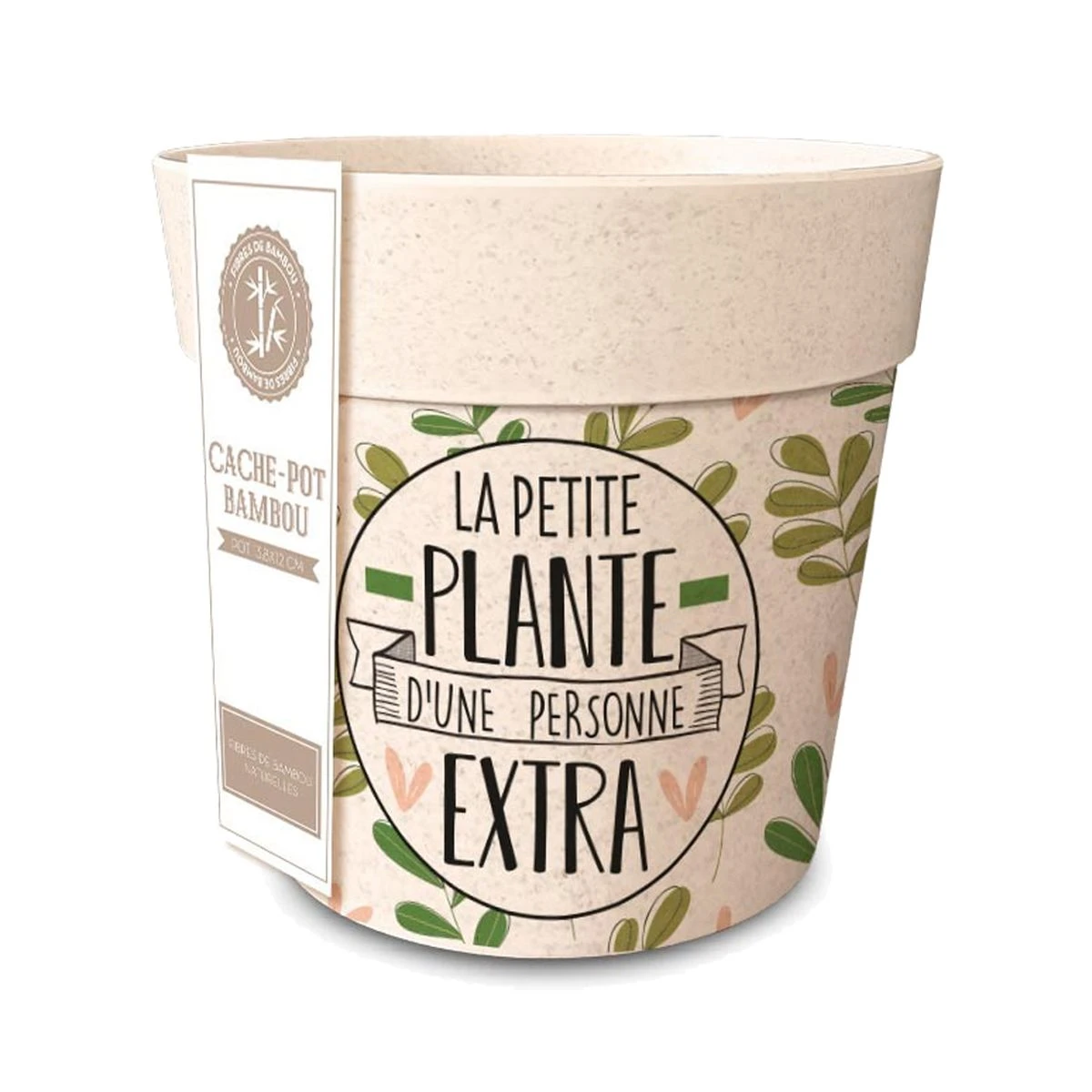 Cache Pot En Fibre De Bambou - La Petite Plante - 13.5 Cm – Image 2