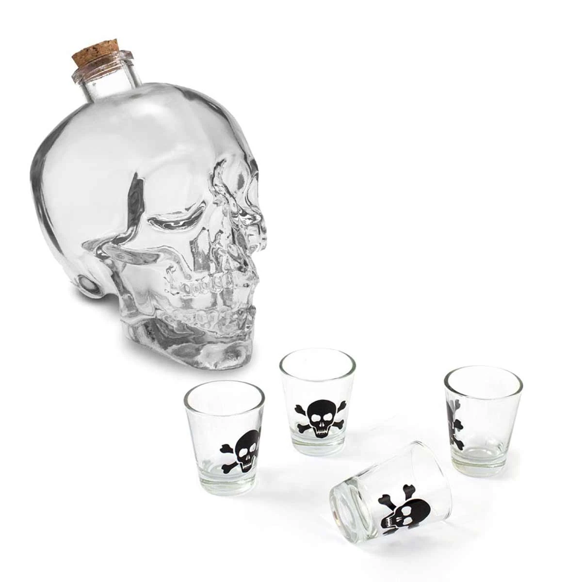Coffret Cadeau Skull - Bouteille Et 4 Shooters – Image 3