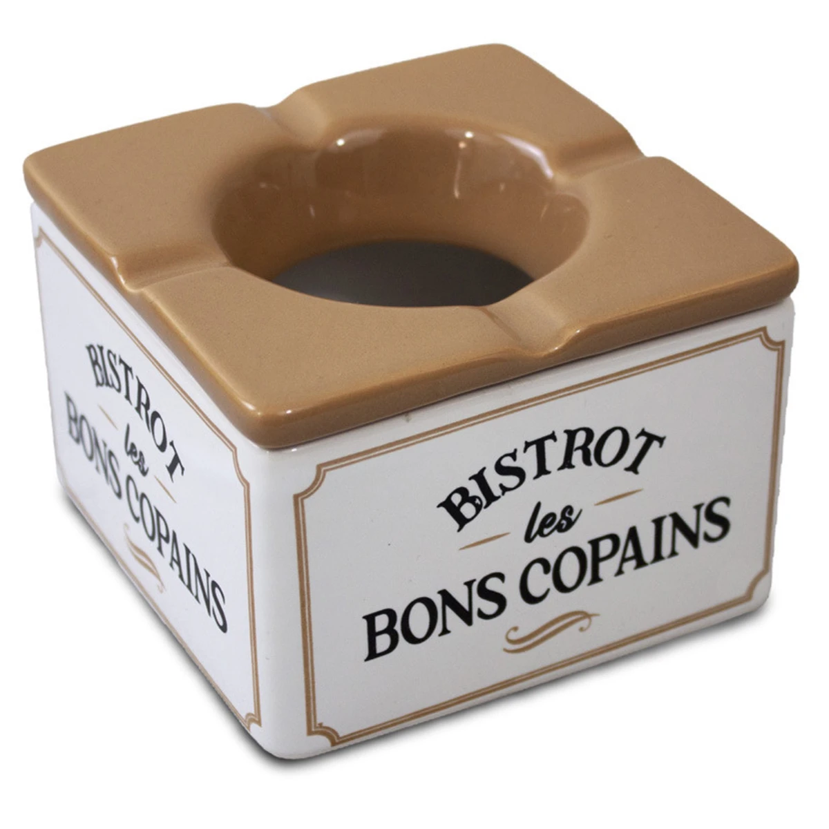 Cendrier Marocain Bistrot Les Bons Copains En Céramique – Image 3