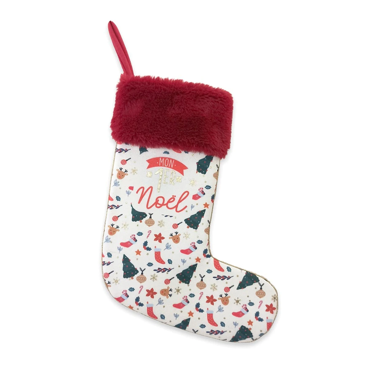 Chaussette De Noël à Suspendre - Mon 1er Noël – Image 2