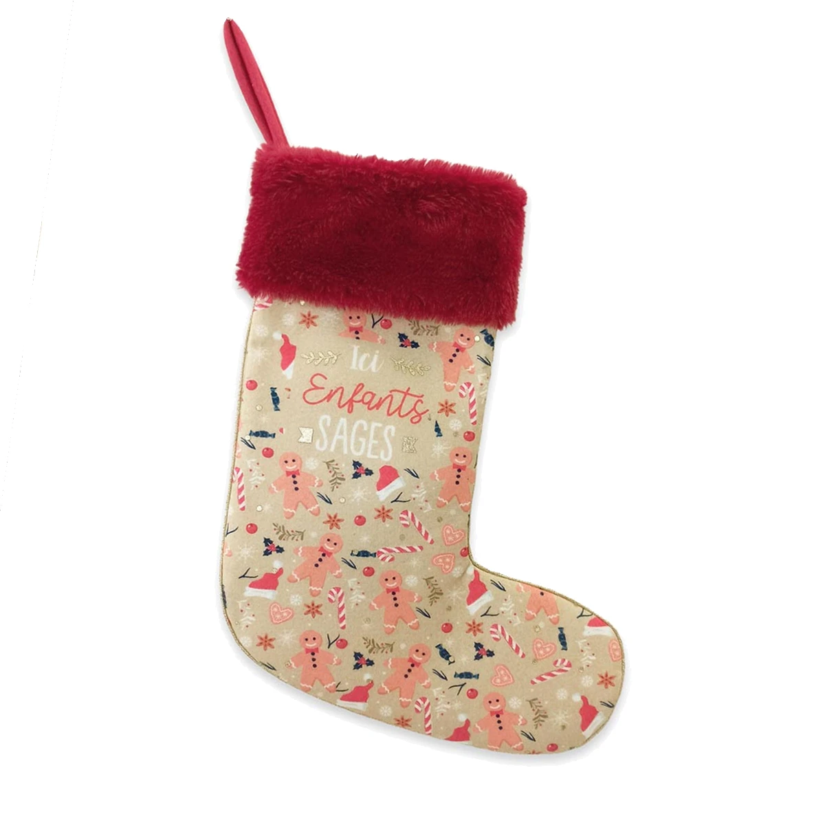 Chaussette De Noël à Suspendre - Enfants Sages – Image 2