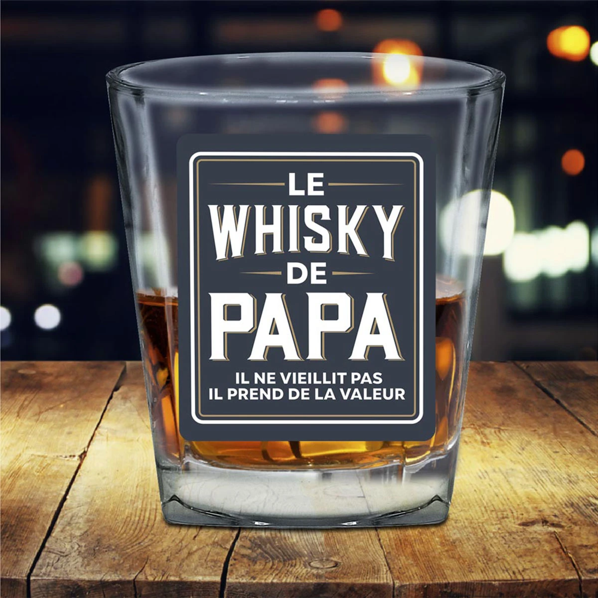 Verre Le Whisky De Papa Pour Le Whisky