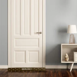 Coussin De Porte Marron - Bienvenue