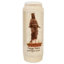 Bougie De Neuvaine à La Vierge Noire