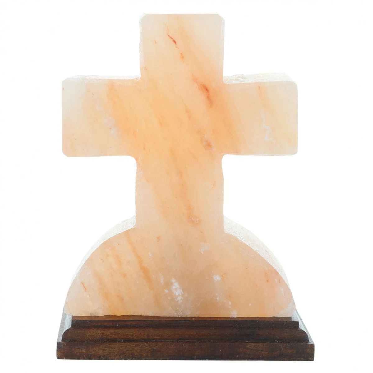 Lampe En Cristal De Sel De L´Himalaya - Croix 23 Cm – Image 2