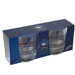 Set De 2 Verres à Eau FFF - Fédération Française De Football