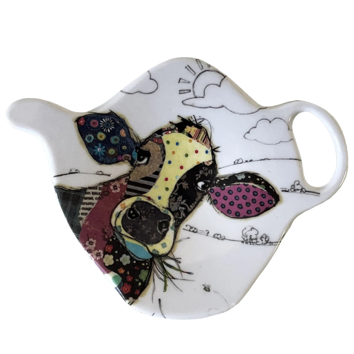 Repose Sachet De Thé En Mélamine La Vache The Kook – Image 2