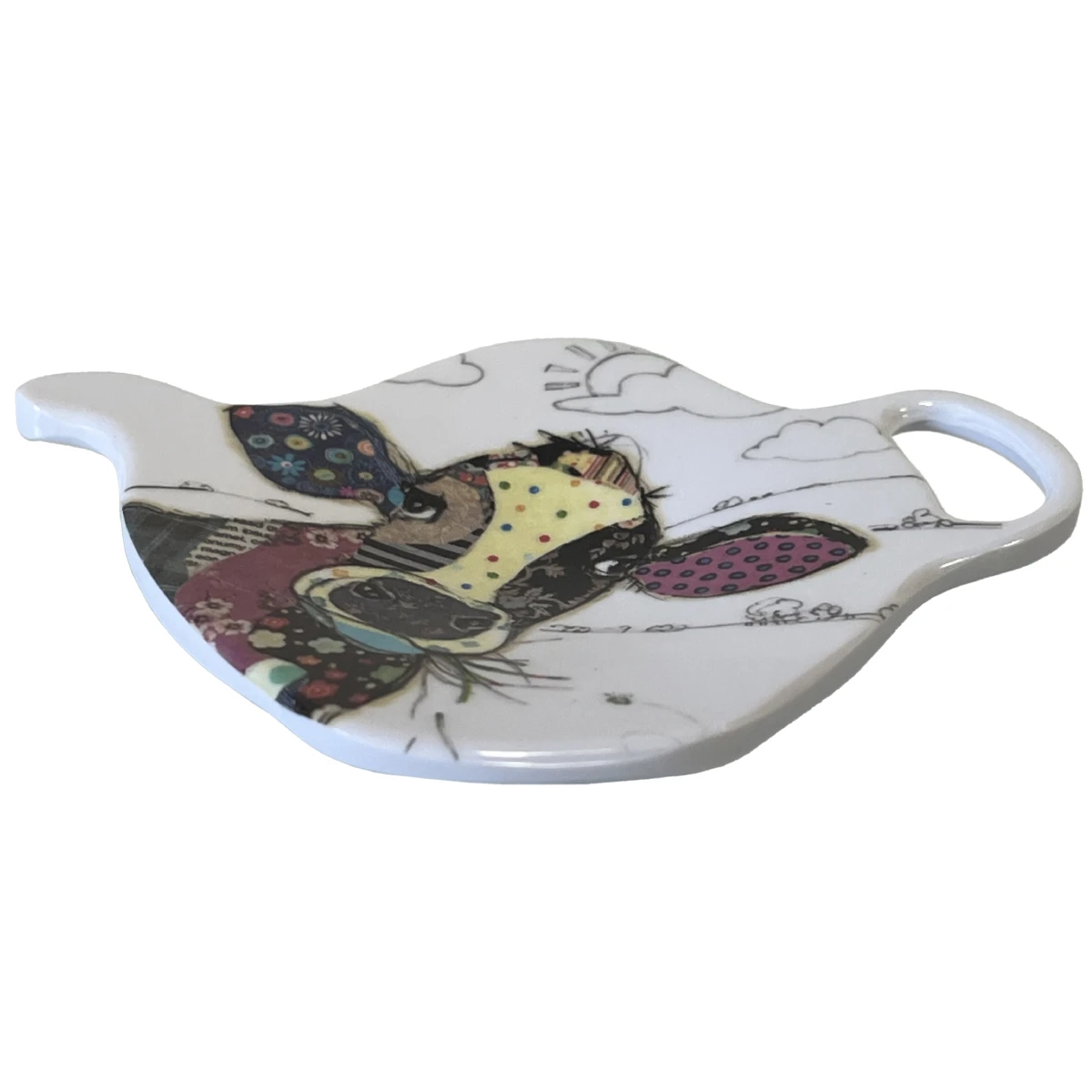 Repose Sachet De Thé En Mélamine La Vache The Kook