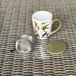 Tisanière En Porcelaine Avec Infuseur Métal - Oiseau Sur Branche