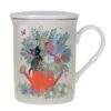 Tisanière En Porcelaine Avec Infuseur Chaton Sur L'arrosoir