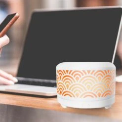 Diffuseur D'Huiles Essentielles Par Ventilation Nomea Blanc