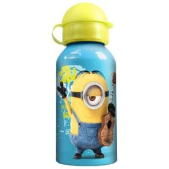 Gourde Minions Bouchon Sport Moi Moche Et Méchant En Aluminium