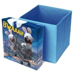 Pouf Lapins Crétins BWAAAH Coffre