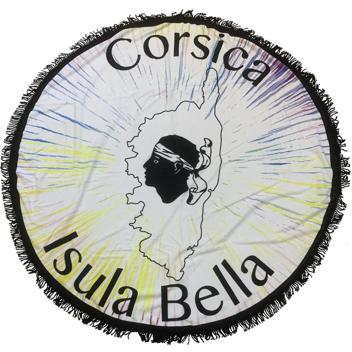 Serviette De Bain Ronde Corsica 170 Cm – Image 2