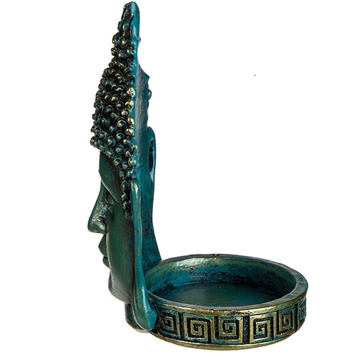 Bougeoir Dambiance Bouddha Thaï En Résine – Image 2