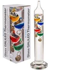 Thermomètre En Verre De Galilée - Galileo - 18 Cm