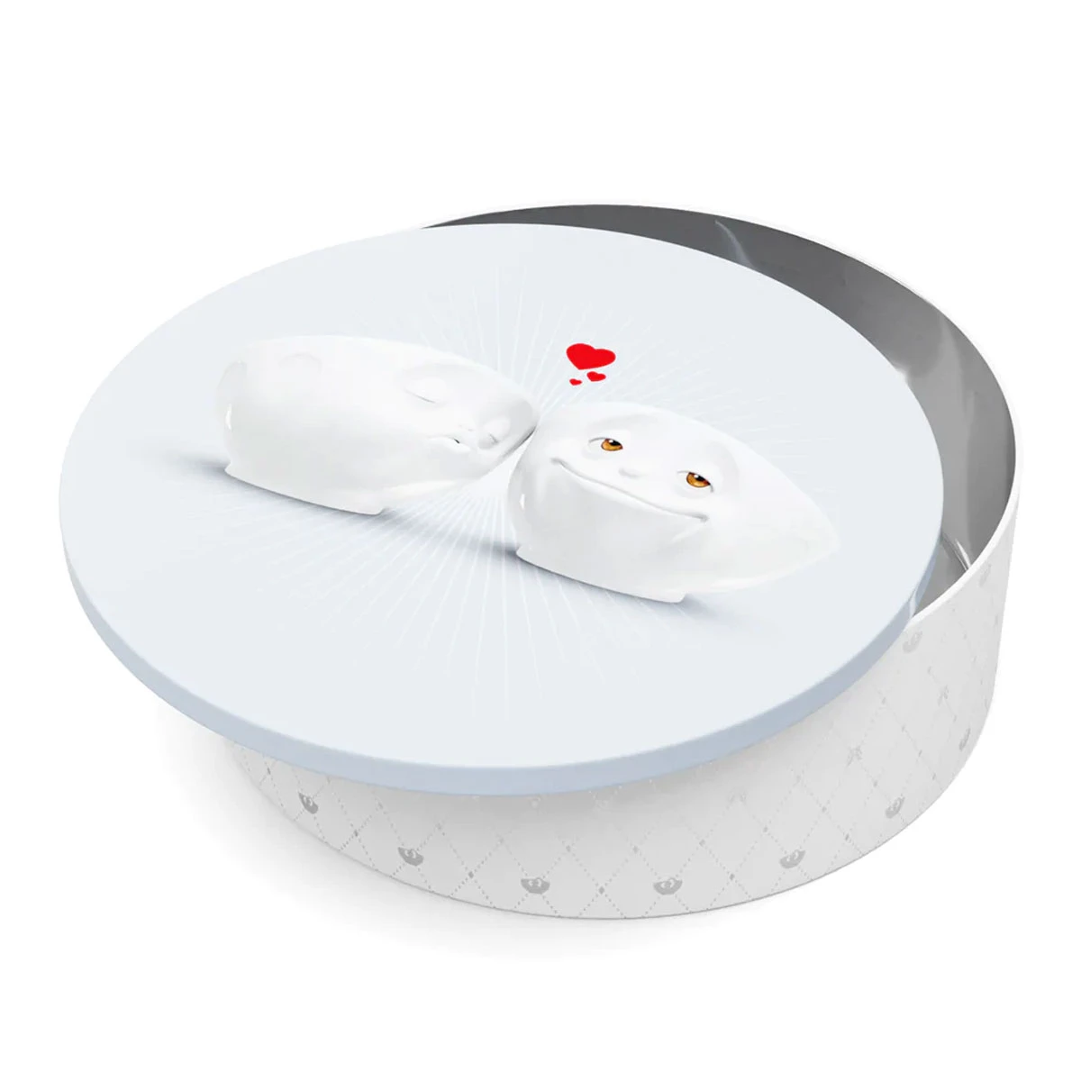 Boite Ronde En Métal Tassen - La Vie Est Belle