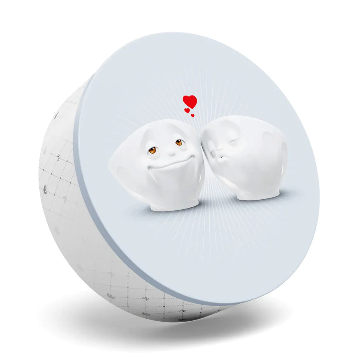 Boite Ronde En Métal Tassen - La Vie Est Belle – Image 3