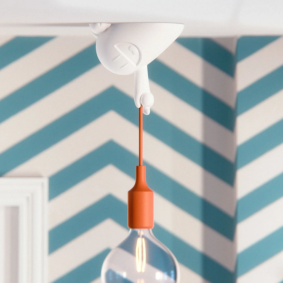 Cache Câble Pour Lustre Happy Hermann Tassen Blanc – Image 3