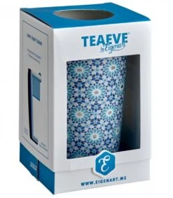 Tisanière Andalusia Marine En Porcelaine Avec Infuseur Métal