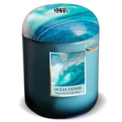 Bougie Heart And Home 30 Heures - Océan Saphir