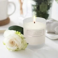 Bougie Votive Heart And Home 15 Heures - Linge Frais