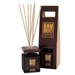 Diffuseur à Bâtons Heart And Home Bois D'Ambre Et Vétiver