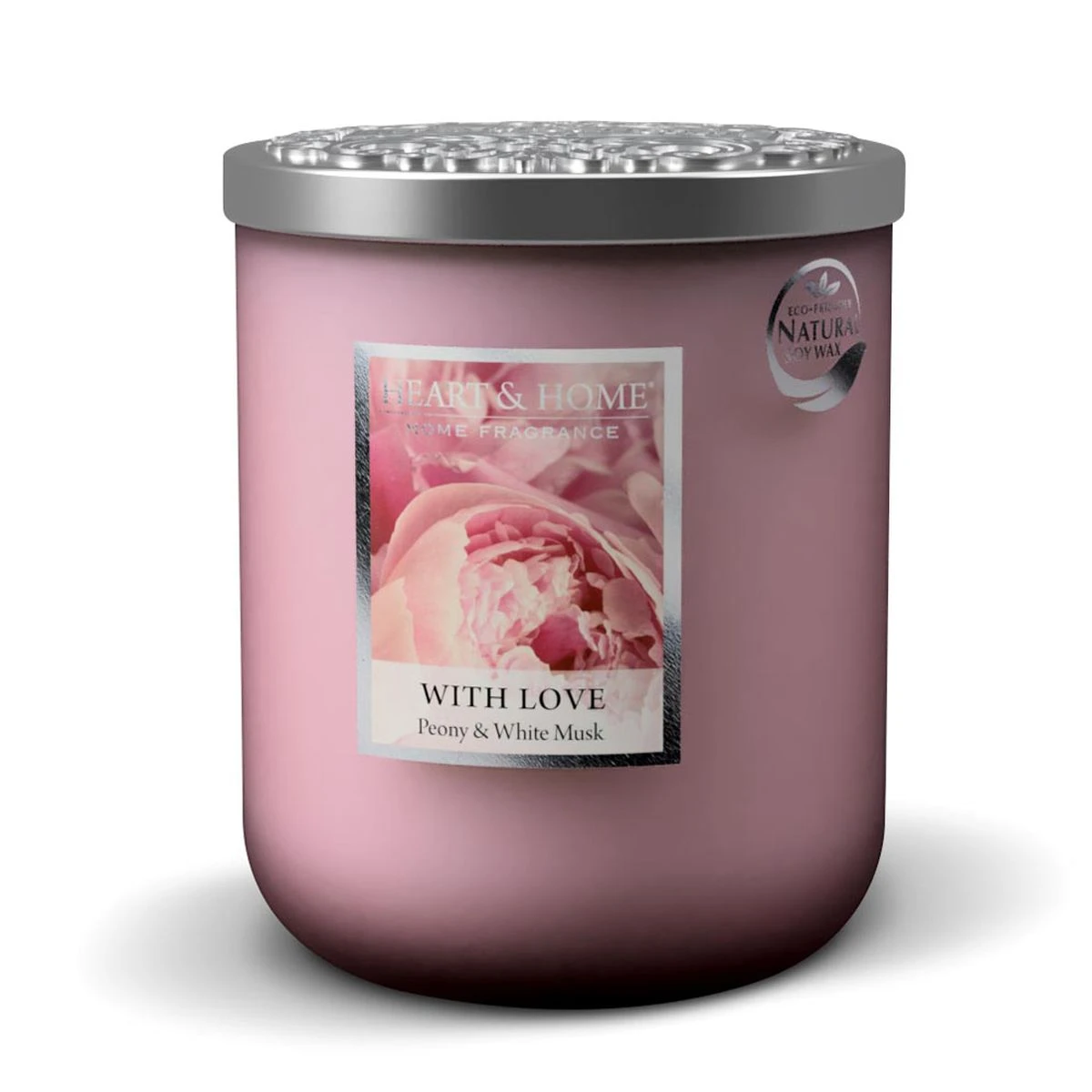 Grande Bougie Heart And Home 70 Heures - Amour – Image 3