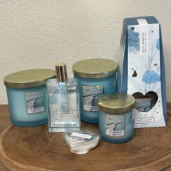 Bougie 2 Mèches Heart And Home Sels Marins - 40 Heures