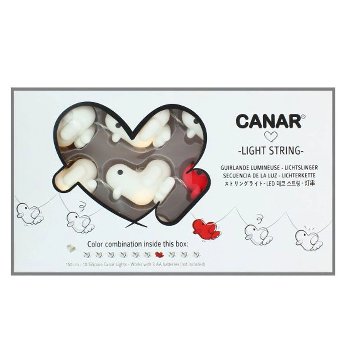 Guirlande Lumineuse Canards - Canar Love Vilain – Image 3