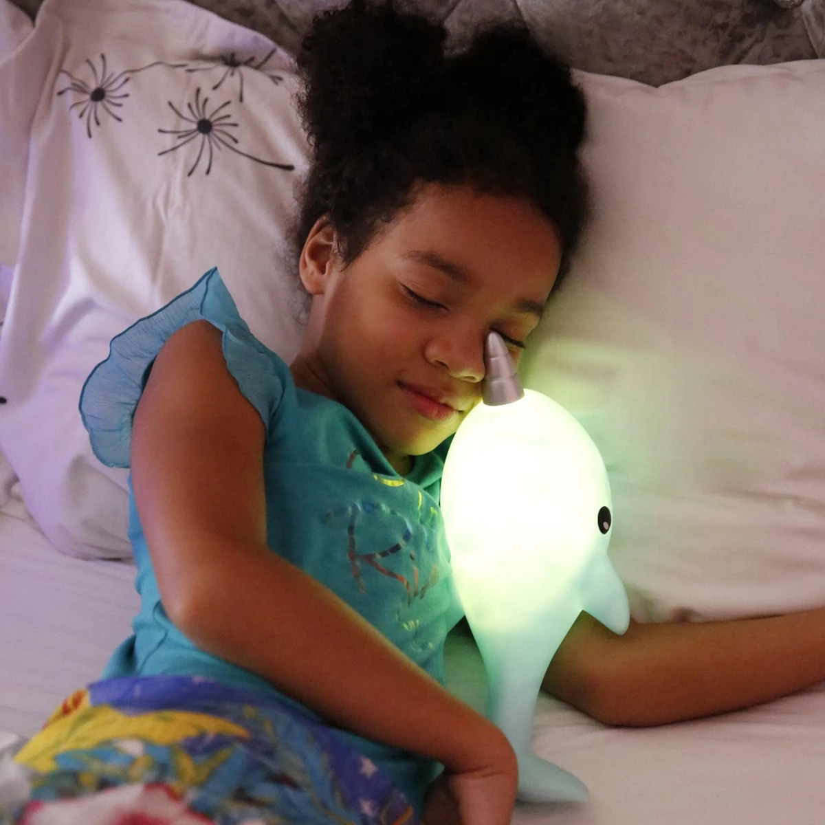 Veilleuse Moby Le Narval Bleu – Image 4