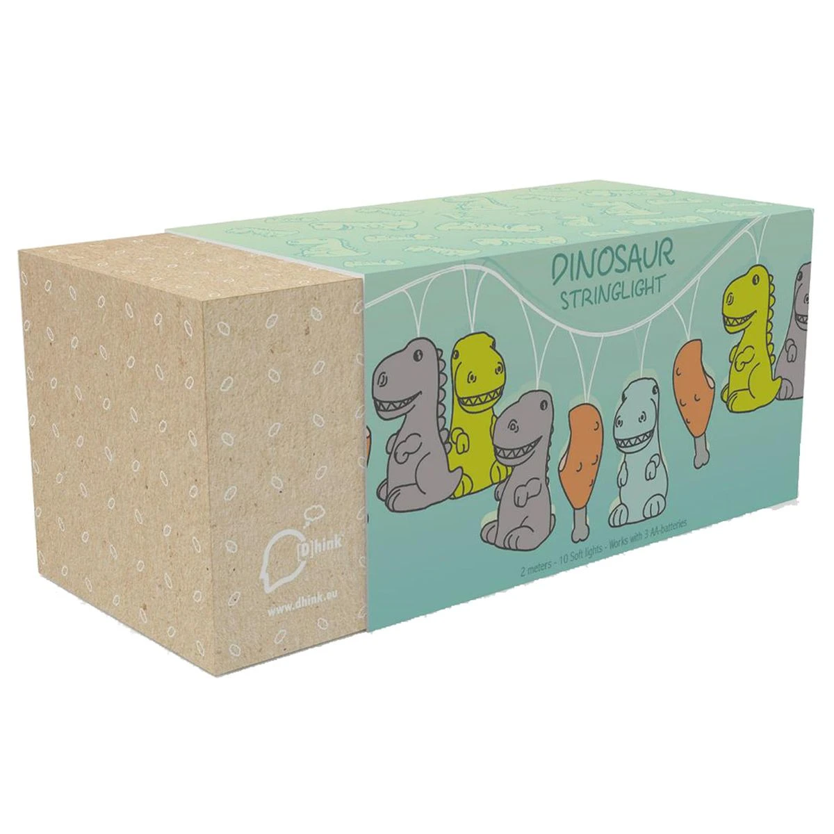 Guirlande Lumineuse Dinosaures 3 Tons – Image 2