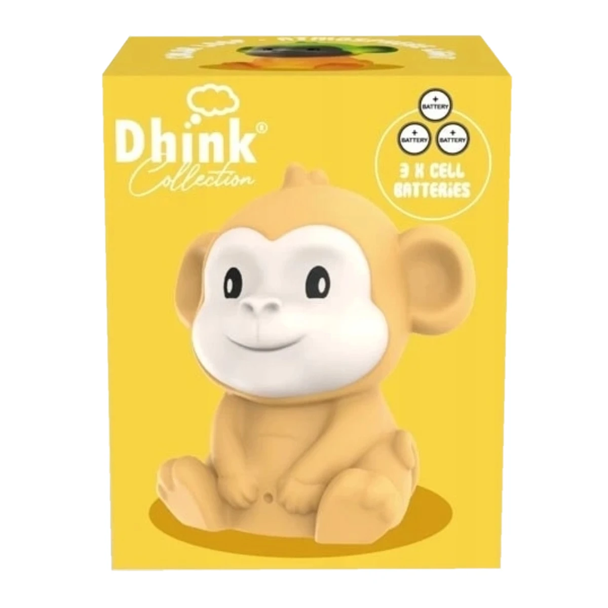 Veilleuse Petit Singe Jaune LED Variation De Couleurs – Image 2