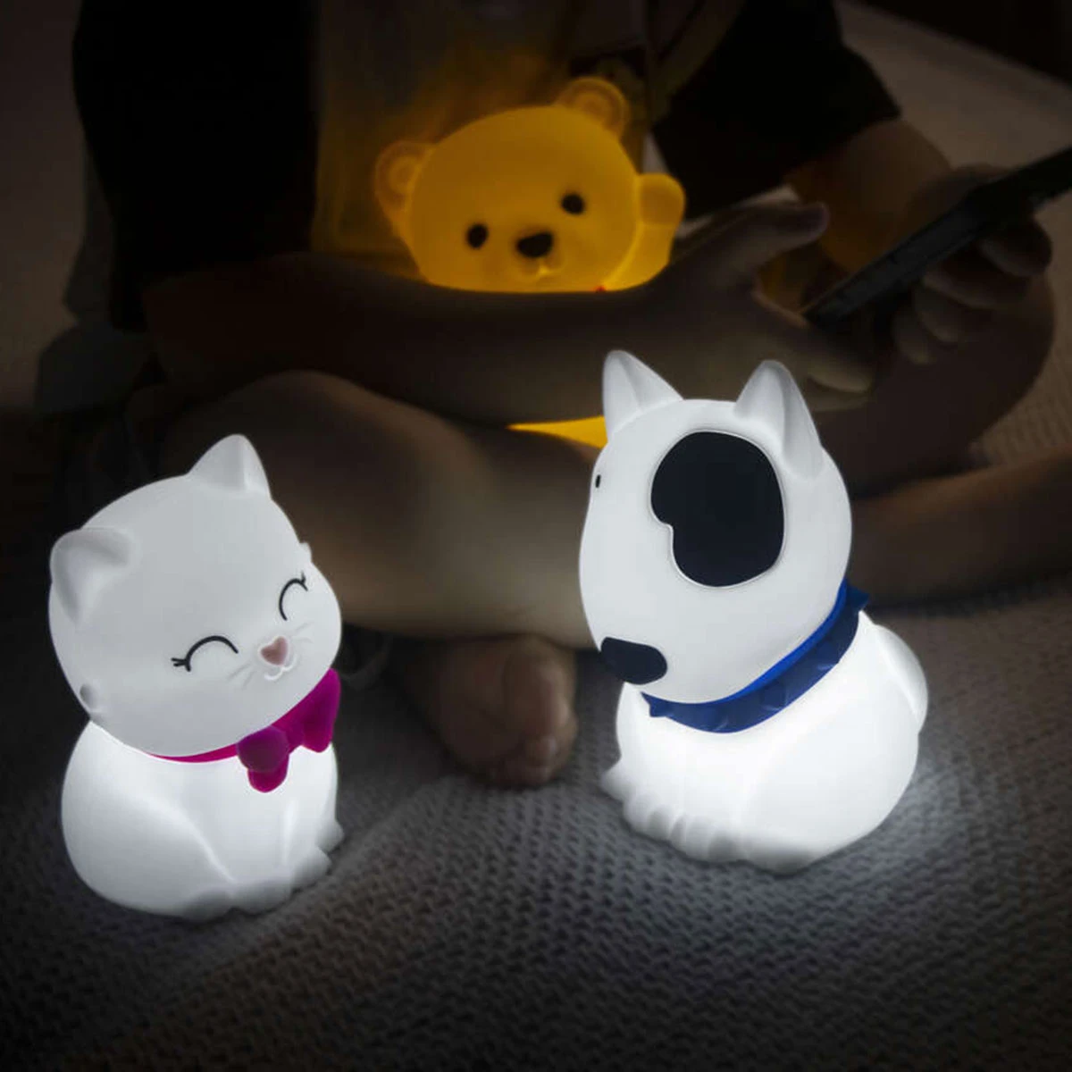 Veilleuse Led Souple En Silicone - Lili La Chatte – Image 4