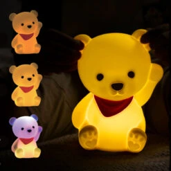 Veilleuse Led Souple En Silicone - Luke L'ourson