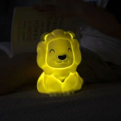 Veilleuse Led Souple En Silicone Rechargeable - Nala La Lionne