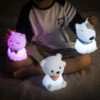 Veilleuse Led Souple En Silicone Rechargeable - Toto L'ourson