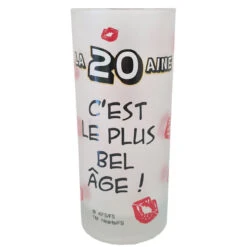 Verre Sablé Betty Boop La Vingtaine