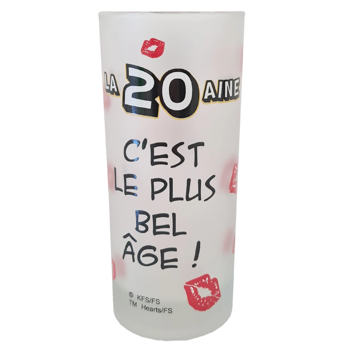 Verre Sablé Betty Boop La Vingtaine