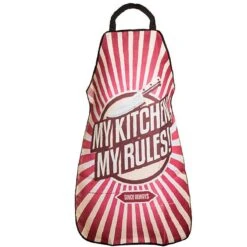 Tablier Adulte Vintage My Rules 70 X 50 Cm