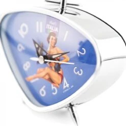 Réveil Triangulaire Pin-up That's Italia Bleu