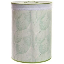 Panière à Linge En Bambou 46 Cm